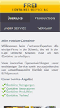 Mobile Screenshot of frei-container.ch